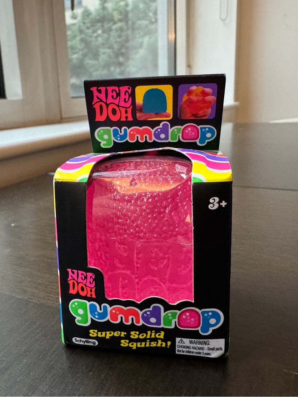 NeeDoh Gum Drop Pink NEW 100% Authentic RARE